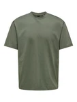 ONLY & SONS T-Shirt Fred dunkelgrn