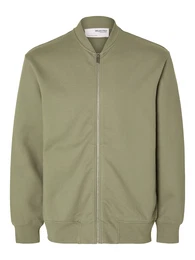 Sweatjacke 'Mack' oliv