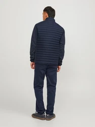 JACK & JONES Jacke JJEMULTI QUILTED COLLAR NOOS navy/dunkelrot