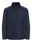 JACK & JONES Jacke JJEMULTI QUILTED COLLAR NOOS navy/dunkelrot