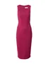 Růžové pouzdrové šaty image