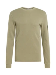 Calvin Klein Jeans Shirt BADGE WAFFLE LS TEE 