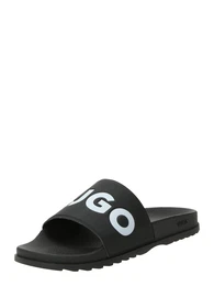 Pantolette 'Match It Slid' schwarz / wei