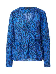 Bluza 'Ina' plava / crna