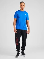 Nike Sportswear T-Shirt 'Club' royalblau/offwhite
