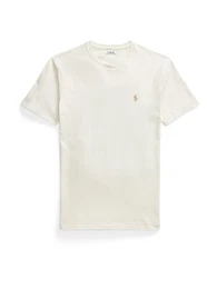 T-Shirt creme / dunkelbeige