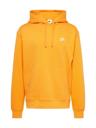 Sweatshirt 'Club Fleece' mandarine / weiß