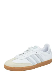 Sneaker 'Samba' beige / hellblau / wei