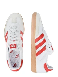 ADIDAS ORIGINALS Sneaker Samba beige / rot / weiß