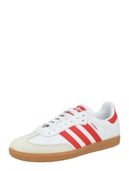 ADIDAS ORIGINALS Sneaker Samba beige / rot / weiß