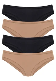 Slip boja devine dlake (camel) / crna