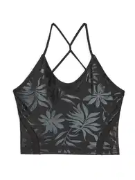 Sportski top 'STUDIO ULTRABARE' crna