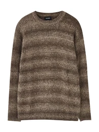Pullover creme / mokka