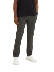 TOM TAILOR Hose grau/schwarz