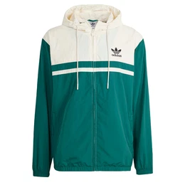 Jacke grün / weiß
