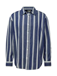 Hemd navy / wei