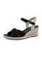 Tamaris Sandale  crna
