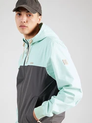 Iriedaily Jacke Achterdeck türkis/schwarz