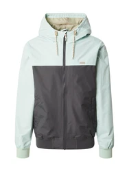Iriedaily Jacke Achterdeck türkis/schwarz
