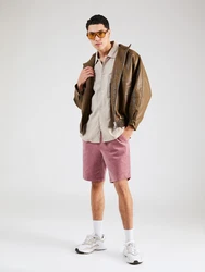 Iriedaily Shorts 'Corvin' malve/weiß