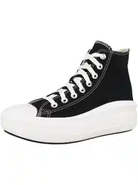 Kotníkové tenisky 'CHUCK TAYLOR ALL STAR MOVE PLATFORM' černá / bílá