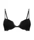 Hunkemöller Grudnjak 'Beth'  crna / prozirna