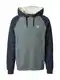 Iriedaily Sweatshirt 'De College' navy / mint / wei