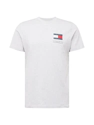Tommy Jeans T-Shirt 'Essential' Grau/Creme/Weiß/Hellgrau/Grau/Creme/Weiß/Hellgrau