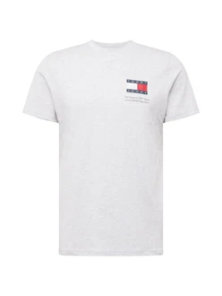 Tommy Jeans T-Shirt 'Essential' Grau/Creme/Weiß/Hellgrau/Grau/Creme/Weiß/Hellgrau Tommy Jeans T-Shirt 'Essential' Grau/Creme/Weiß/Hellgrau/Grau/Creme/Weiß/Hellgrau
