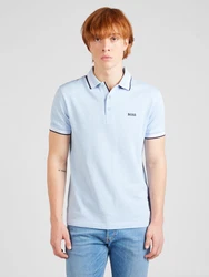 BOSS Poloshirt 'Paddy' navy/hellblau/wei (10241663)