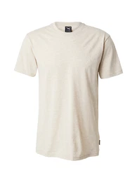 T-Shirt 'Chamisso' beigemeliert / wei