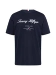 TOMMY HILFIGER T-Shirt dunkelblau/rot/weiß