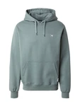 Iriedaily Sweatshirt smaragd/weiß