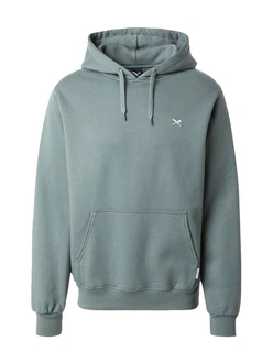 Iriedaily Sweatshirt smaragd/weiß