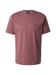 T-Shirt 'Peaceride' gelb / mauve / schwarz / wei