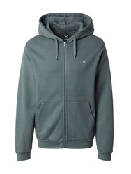 iriedaily Sweatjacke Mini Flag 2 dunkelgrn/wei