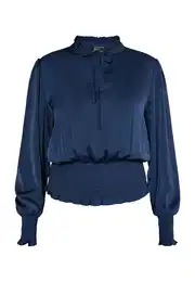 Bluza morsko plava
