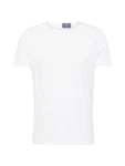 OLYMP T-Shirt Casual mit Rollkante am Ausschnitt 560142