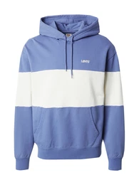 LEVI'S Sweatshirt himmelblau / weiß