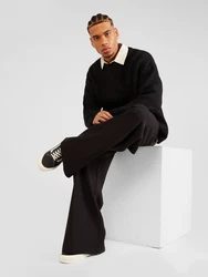 WEEKDAY Pullover 'Teo' schwarz