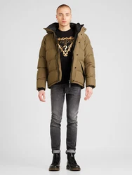 GUESS T-Shirt gold/schwarz