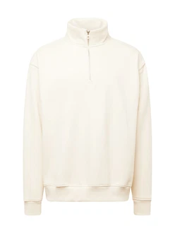 WEEKDAY Sweatshirt Beige/Weiß/Creme/Khaki WEEKDAY Sweatshirt Beige/Weiß/Creme/Khaki