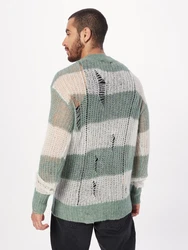 ABOUT YOU Limited Pullover 'Leo' grn/wei