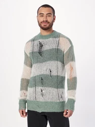 ABOUT YOU Limited Pullover 'Leo' grn/wei