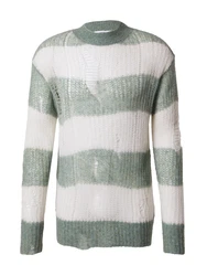 ABOUT YOU Limited Pullover 'Leo' grn/wei