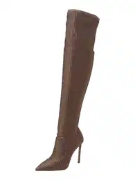 Kozačky nad kolena 'NASSIA' hnědá