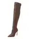 ALDO Kozačky nad kolena 'NASSIA'  hnědá