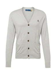 Strickjacke marine / graumeliert