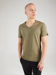 REPLAY T-Shirt oliv/schwarz