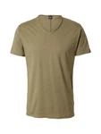 REPLAY T-Shirt oliv/schwarz